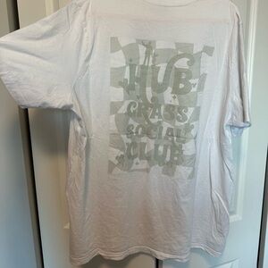 Hub grass social club / Disney small shop t-shirt